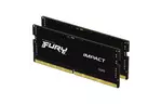 Модуль памяти для ноутбука SoDIMM DDR5 32GB (2x16GB) 6400MHz Impact Kingston Fury (ex.HyperX) (KF564S38IBK2-32)