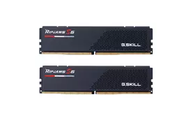 Модуль памяти для компьютера DDR5 32GB (2x16GB) 5600 MHz Ripjaws S5 Matte Black G.Skill (F5-5600J2834F16GX2-RS5K) - Фото