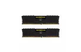 Модуль памяти для компьютера DDR4 16GB (2x8GB) 3000 MHz Vengeance LPX Black Corsair (CMK16GX4M2D3000C16) - Фото