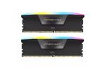Модуль памяти для компьютера DDR5 32GB (2x16GB) 6000 MHz Vengeance RGB Black Corsair (CMH32GX5M2E6000C36)