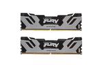 Модуль памяти для компьютера DDR5 32GB (2x16GB) 7200 MHz Renegade Black/Silver Kingston Fury (ex. HyperX) (KF572C38RSK2-32)