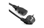 Кабель питания C13 5,0m PC-186 CEE7/17-C13 0.75mm 3 pin black Ritar (PC-186 CEE7/17-C13-5,0)