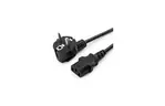 Кабель питания C13 10,0m PC-186 CEE7/17-C13 0.75mm 3 pinblack Ritar (PC-186 CEE7/17-C13-10,0)