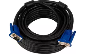 Кабель мультимедийный VGA 10.0m 3+6 CHARMOUNT (400100) - Фото