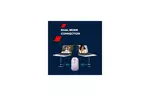 Мышка Canyon MW-22 Dual Band RGB Wireless Pearl Rose (CNS-CMSW22PR)