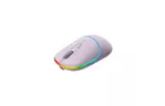 Мышка Canyon MW-22 Dual Band RGB Wireless Pearl Rose (CNS-CMSW22PR)