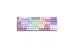 Клавиатура Hator Rockfall 2 Mecha Signature Edition USB White/White/Lilac (HTK-521-WWL)
