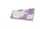Клавиатура Hator Rockfall 2 Mecha Signature Edition USB White/White/Lilac (HTK-521-WWL)
