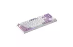 Клавиатура Hator Rockfall 2 Mecha Signature Edition USB White/White/Lilac (HTK-521-WWL)