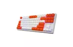 Клавиатура Hator Rockfall 2 Mecha Signature Edition USB White/White/Orange (HTK-521-WWO)