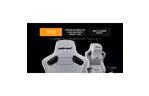 Кресло игровое Anda Seat Kaiser Frontier Fabric XL Grey Linen (AD12YXL-17-GF)