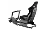 Кресло игровое OfficePro RS167 с кокпитом крепления для руля и педалей Black (RS167)