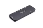 Концентратор Vinga USB-C 3.1 to HDMI+3xUSB3.0+PD100W+USB-C foldable cable (VHYC6FC)