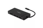 Концентратор Vinga USB-C 3.1 to VGA+HDMI+RJ45+3xUSB3.0+USB2.0+SD/TF+PD+Audio (VHYC10)