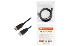 Кабель мультимедийный HDMI to HDMI 2.0m v2.0 Slim High Speed Aluminum 2E (2EW-1082-2M) - Фото