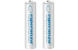 Аккумулятор Esperanza AAA 1000mAh Ni-MH * 2 White (EZA101W) - Фото