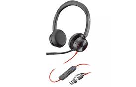 Навушники Poly Blackwire 8225-M USB-A/C (8X225AA) - Фото