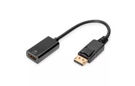Переходник DisplayPort to HDMI (M/F) Ultra HD Active Digitus (AK-340415-002-S) - Фото