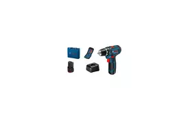 Шуруповерт Bosch GSR 12V-15 12В, 2х2А/час, 15-30Нм, 0-400/400-1300об/мин, набор 10 бит, кейс (0.601.868.10G) - Фото