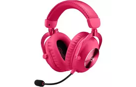 Наушники Logitech G Pro X 2 Lightspeed Wireless Magenta (981-001275) - Фото