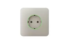 Умная розетка Ajax SoloCover ivory - Фото