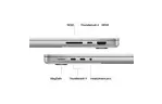 Ноутбук Apple MacBook Pro 14 A2992 M3 Max Silver (MRX83UA/A)