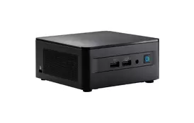 Компьютер ASUS NUC 13 Pro Kit NUC13ANHi7/i7-1360P, M.2 22x80 NVMe; 22x42 SATA, 2.5'' SATA slot (90AB3ANH-MR8100) - Фото