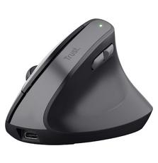 Мышка Trust Bayo 2 Ergonomic Wireless/USB-A Black (25145)