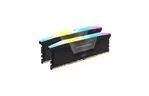 Модуль памяти для компьютера DDR5 32GB (2x16GB) 6000MHz Vengeance RGB Black Corsair (CMH32GX5M2E6000Z36)