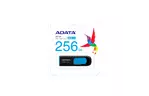 USB флеш накопитель ADATA 256GB UV128 Black/Blue USB 3.2 (AUV128-256G-RBE)