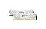 Модуль памяти для компьютера DDR5 32GB (2x16GB) 7600 MHz Renegade White XMP Kingston Fury (ex.HyperX) (KF576C38RWK2-32)