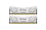 Модуль памяти для компьютера DDR5 32GB (2x16GB) 7600 MHz Renegade White XMP Kingston Fury (ex.HyperX) (KF576C38RWK2-32)