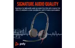Наушники Poly BlackWire C3225 USB-C HS Stereo +3.5mm Plug + USB-C/A Adapter (Bulk) Black (8X229A6)