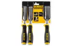 Стамеска DeWALT 150 мм с боковой режущей кромкой, 3 шт (DWHT0-16148)