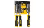 Стамеска DeWALT 150 мм с боковой режущей кромкой, 3 шт (DWHT0-16148)