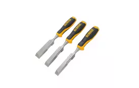 Стамеска DeWALT 150 мм з бічною ріжучою кромкою, 3 шт (DWHT0-16148) - Фото