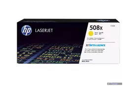 Картридж лазерний HP 508X CLJ M552dn/M553dn/n/x Yellow (CF362X) - Фото