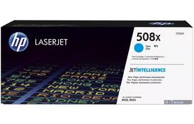Картридж лазерний HP 508X CLJ M552dn/M553dn/n/x Cyan (CF361X) - Фото