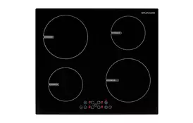 Варочна поверхня GRANADO GIH 614 black glass - Фото