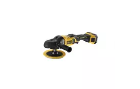 Шлифовальная машина DeWALT полировальная, 18В XR Li-Ion, 800 - 2200 об/мин, 2x5Ah (DCM849P2) - Фото