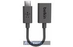 Переходник Belkin USB-C to USB 3.0 (CM/AF) 0.14м, Black