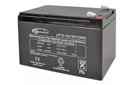 Батарея к ИБП 12В 12 Ач GEMIX (LP12-12) - Фото