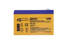 Батарея к ИБП GEMIX GBM 12В 7.2 Ач (GBM12072) - Фото