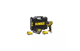Шуруповёрт DeWALT 12V XR Li-Ion, 8 Нм, 1100 об/мин, 2x2Ah, кейс (DCF601D2) - Фото