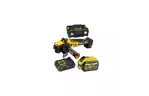 Шлифовальная машина DeWALT 18В XR Li-lon 6Ah, 125 мм, 3000-9000об/мин (DCG409VST1)