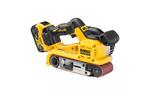 Шлифовальная машина DeWALT XR Li-Ion 18 В 2x5Ah, 198-320 м/мин, лента 75х533 мм (DCW220P2)