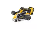Шлифовальная машина DeWALT XR Li-Ion 18 В 2x5Ah, 198-320 м/мин, лента 75х533 мм (DCW220P2)