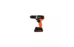Шуруповерт Black&Decker 18 В Li-Ion, 1.5Ah, 600 об/мин, 1,2 кг (BCD001C1)
