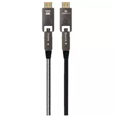Кабель мультимедийный HDMI to HDMI A/D to A/D 20.0m V.2.0 4K 60Hz Optic (AOC) Cablexpert (CCAP-HDMIDD-AOC-20M)
