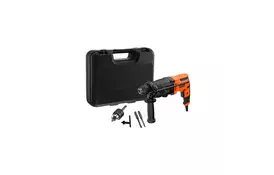 Перфоратор Black&Decker SDS-Plus, 650 Вт, 1.6 Дж, 3 режими, кейс, 3.57 кг (BEHS01) - Фото